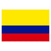 Colombia Flag with Stick | 4" x 6"