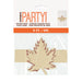 A package of Thanksgiving Leaf Cutout Napkin Holder Place Cards.