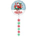 A 67-inch North Pole Express Christmas Airwalker balloon.