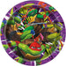 9in Round Plate TMNT - Party Supplies