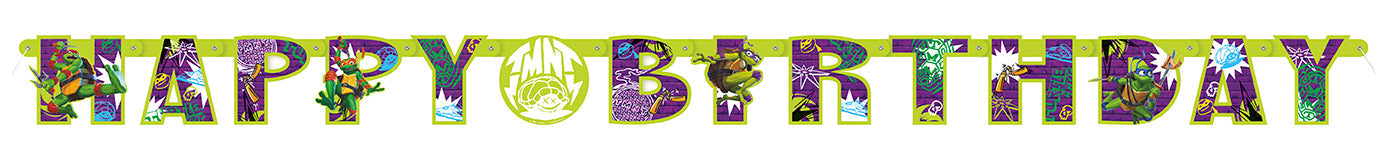Jointed Banner TMNT - Party Supplies