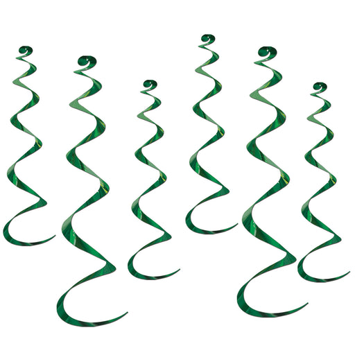 Green Twirly Whirlys | 6ct