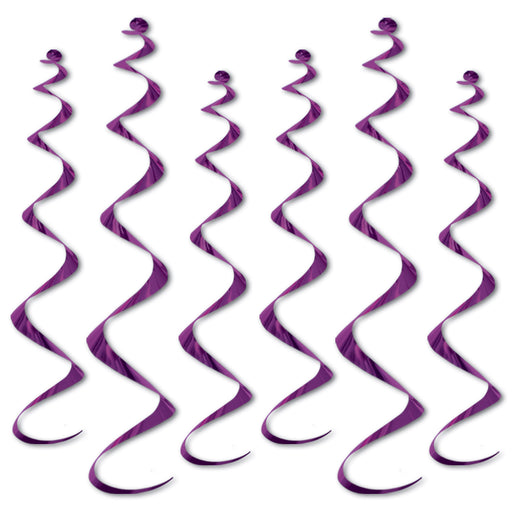 Purple Twirly Whirlys | 6ct