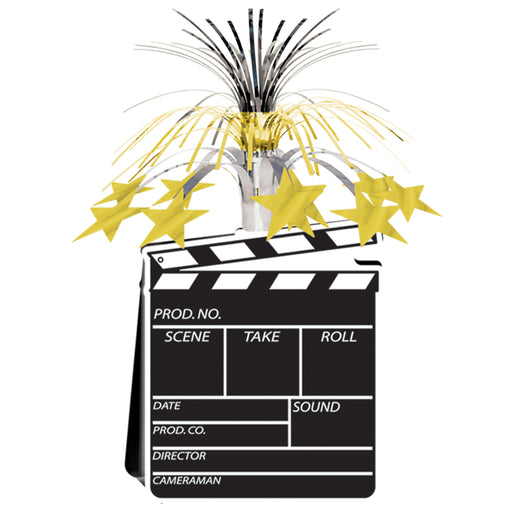Movie Set Clapboard Centerpiece | 1ct