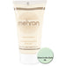 Mehron performance makeup tube with sunburst logo and glow-in-the-dark green sample swatch displayed to the right.