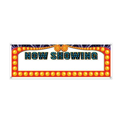 "Now Showing" Sign Banner | 1ct