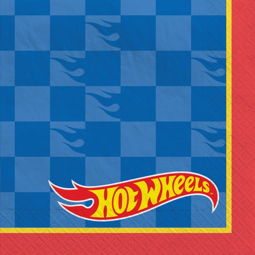 Hot Wheels Beverage Napkins | 16 ct