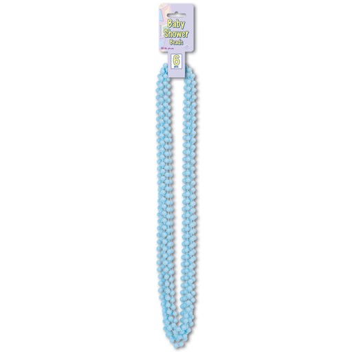 Blue Baby Shower Beads | 6ct