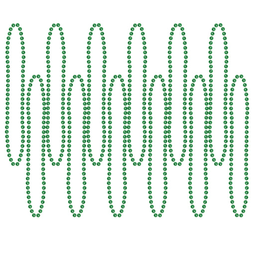 Green Party Beads - Small Round | 12ct
