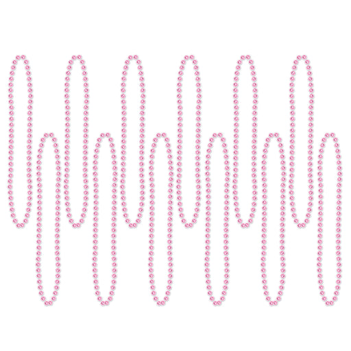 Pink Party Beads - Small Round | 12ct