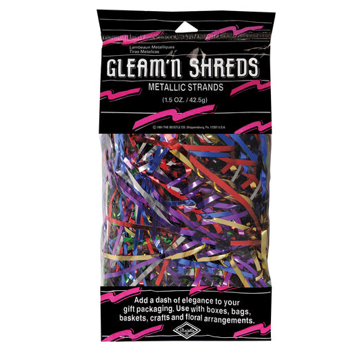 Gleam 'N Shreds Metallic Strands - Multicolor | 1ct