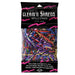 A metallic party decoration featuring a shreds strands design. Sold as a single piece.