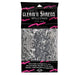 A metallic party decoration featuring a shreds strands design. Sold as a single piece.