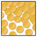 A scattered metallic confetti pieces featuring a dots design. Sold as a single piece.