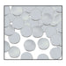 A scattered metallic confetti pieces featuring a dots design. Sold as a single piece.