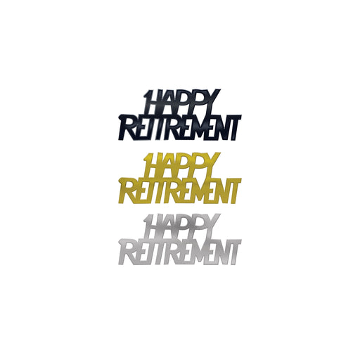 Happy Retirement Fanci-Fetti | 1ct