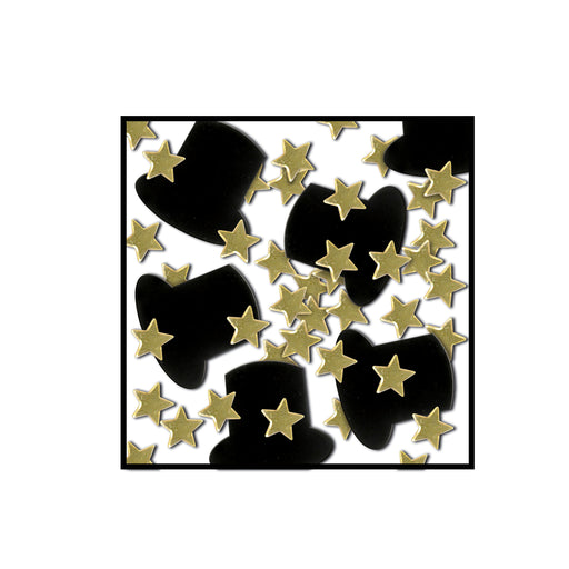 Fanci-Fetti Top Hats & Mini Stars | 1ct