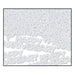 A scattered metallic confetti pieces featuring a happy anniversary design. Sold as a single piece.