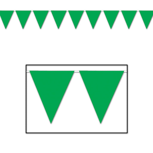Green Pennant Banner | 1ct
