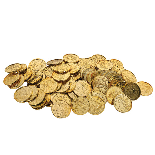 Plastic Coins - Gold | 100ct