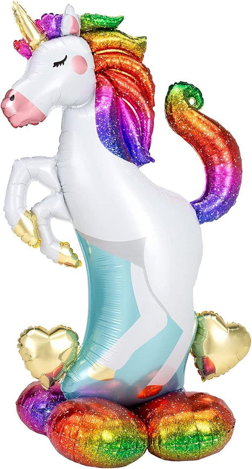 50" SuperShape Standing Unicorn Foil Balloon | 1 ct