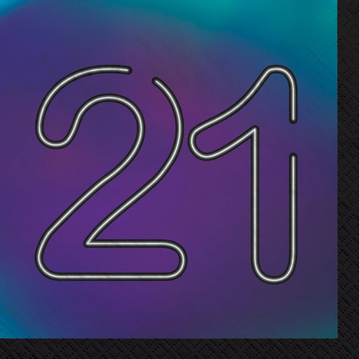 Finally 21 Luncheon Napkin | 16ct