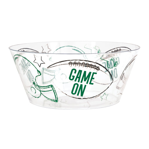 Plastic Kickoff Football Bowl | 1ct