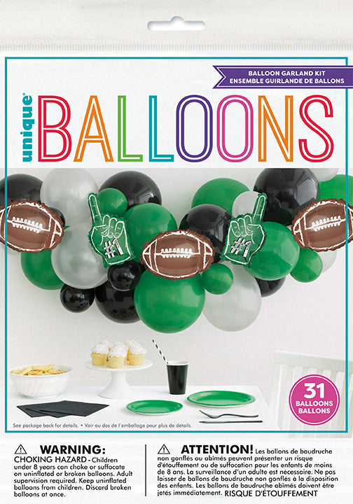 Football Latex Balloon Arch Kit 26pc | 1ct