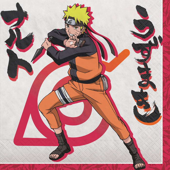 Naruto Lunch Napkins | 16 ct