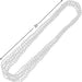 30 " Silver Metallic Bead Necklaces 1 |ct
