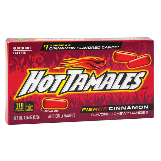 Hot Tamales Fierce Cinnamon 4.25 oz Theater Box | 1ct