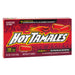 Hot Tamales Fierce Cinnamon: chewy fruit candy, in a mix of bright colors. Sold in a 4.25 oz rectangular cardboard theater box, printed with the brand name and product.