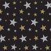 A large printed scene-setter backdrop printed with a star design. Sold as a single piece.