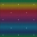 A large printed scene-setter backdrop printed with a disco design. Sold as a single piece.