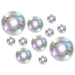 A set of flat die-cut cutouts featuring a disco ball design. Comes in a pack of 20.