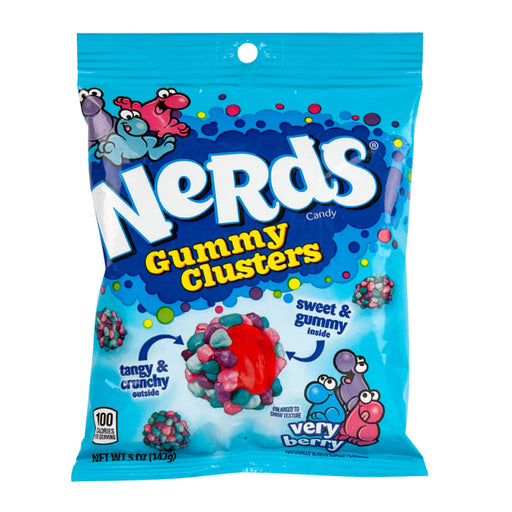Nerds Clusters Very Berry 5 oz Peg Bag | 1ct