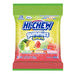 Hi-Chew Sour Gummies: soft gummy candies. Sold in a 4.23 oz clear plastic peg bag that hangs from a printed header card, with the candy visible inside.
