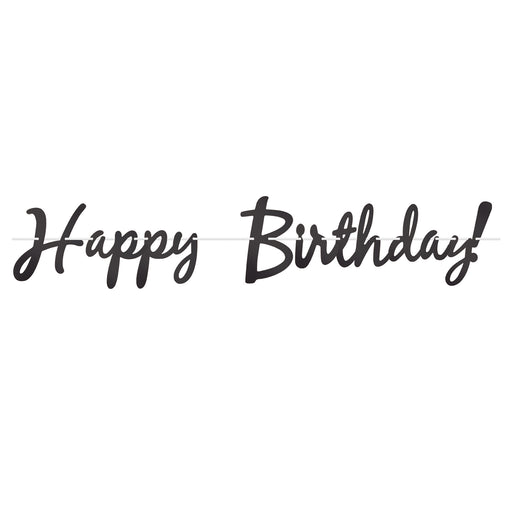 Foil "Happy Birthday!" Banner | 1ct