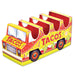 A 3-D table centerpiece featuring a taco truck design. Sold as a single piece.