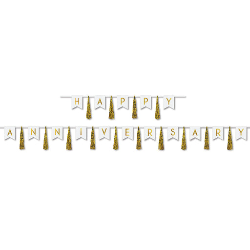 Happy Anniversary Tassel Banner | 1ct