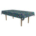 A rectangular table cover printed with a cactus design. Sold as a single piece.