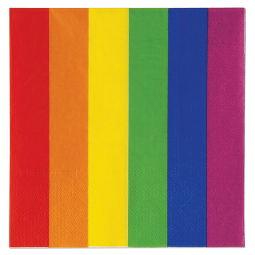 Rainbow Luncheon Napkins | 16ct