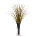A metallic 3-D table centerpiece featuring a spray design. Sold as a single piece.