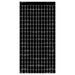 A metallic hanging fringe doorway curtain featuring a square design. Sold as a single piece.