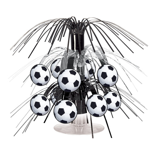 Soccer Ball Mini Cascade Centerpiece | 1ct