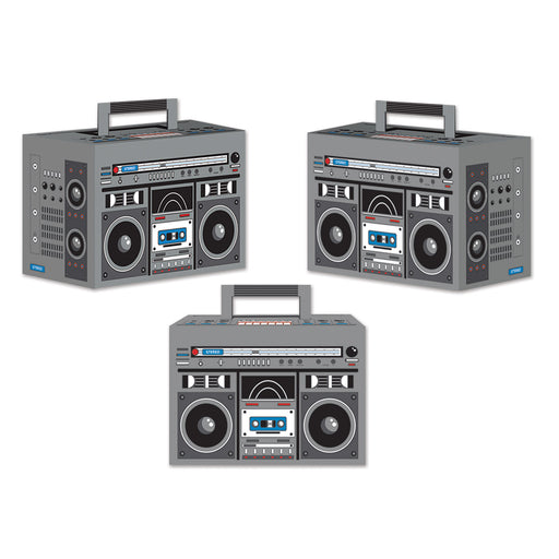 Boom Box Favor Boxes | 3ct