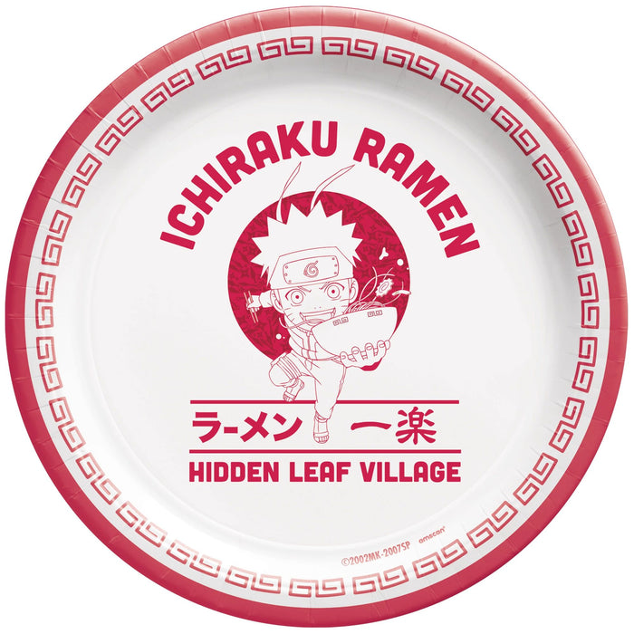 Naruto Paper Dessert Plates 7" | 8 ct