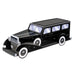 A 3-D table centerpiece featuring a gangster car design. Sold as a single piece.