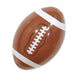 An inflatable hanging tissue ball featuring a football design. Sold as a single piece.