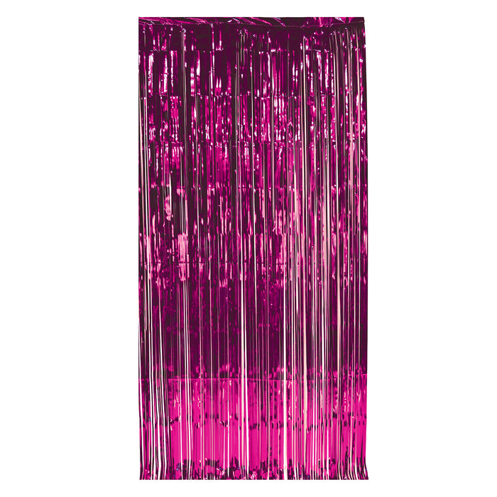 A hanging fringe doorway curtain. Sold as a single piece.